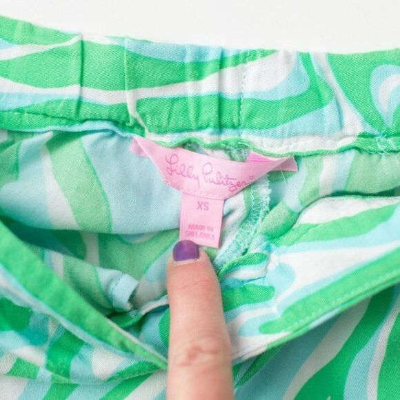 Lilly Pulitzer Cambridge Palazzo Finders Keepers Print Pants Size XS - Picture 3 of 4
